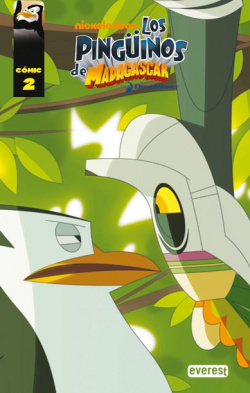 Los Pingüinos de Madagascar. Cómic 2