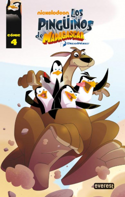 Los Pingüinos de Madagascar. Cómic 4