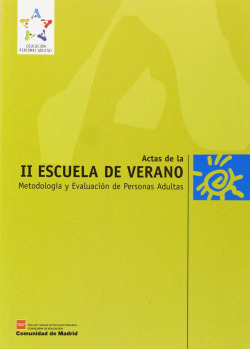 II ESCUELA DE VERANO, METODOLOGIA Y EVALUACION DE PERSONAS A