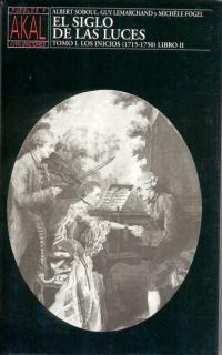 Siglo de las luces I. Libro II
