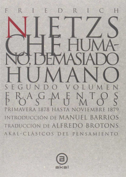 Humano, demasiado humano 2 volumenes