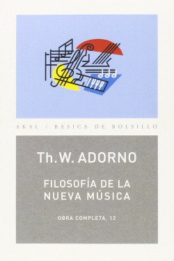 ADORNO LOTE MÚSICA. OBRA COMPLETA