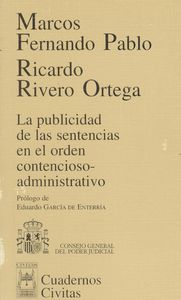 PUBLICIDAD DE LAS SENTENCIAS EN EL ORDEN CONTENCIOSO-ADMINISTRATIVO