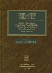 LEGISLACIÓN MERCANTIL 7ª ED.