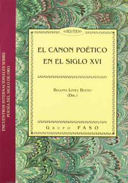 CANON POETICO EN EL SIGLO XVI