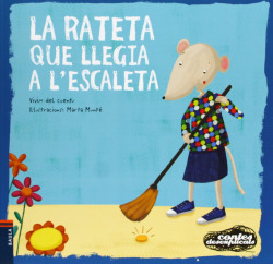 La rateta que llegia a l'escaleta