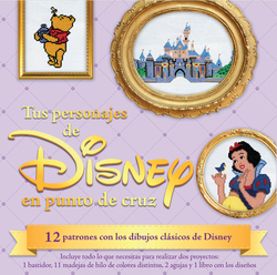 Tus personajes favoritos de Disney en punto de cruz