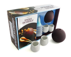 Esferas de chocolate