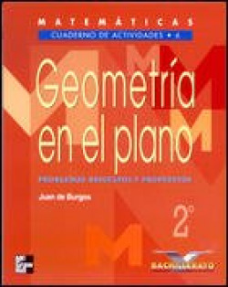 Matemáticas. Cuaderno de actividades 6. Geometría en el plano. 2.º Bachillerato