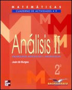Matemáticas. Cuaderno de actividades 9. Análisis II. 2.º Bachillerato