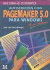 AUTOEDICION CON PAGEMAKER 5.0 PARA WINDOWS A SU ALCANCE