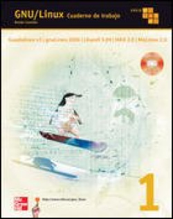CUAD/GNU/LINUX.1.ºESO.CUADERNO DE TRABAJO.(+DVD)