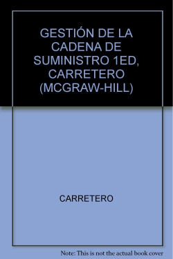 GESTION CADENA DE SUMINISTROS.