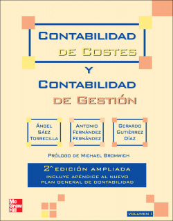 CONTABILIDAD DE COSTES Y CONTABILIDAD DE GESTION. VOL. 1. 2ª