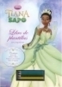 Tiana y el sapo. Libro de plantillas