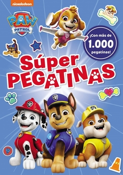 Paw Patrol , Patrulla Canina. Actividades - Súper pegatinas. ¡Con más de 1.000 pegatinas!