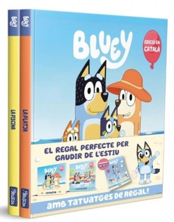 Bluey. Un conte - A la platja! A la piscina! Pack amb dos llibres de Bluey per gaudir de l'estiu