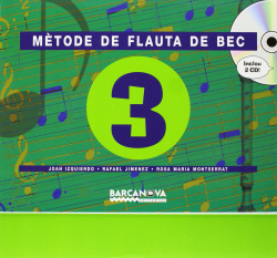(CAT).(08).METODE FLAUTA 5E.PRIM.DE BEC 3.(CICLE SUPE.)+CD