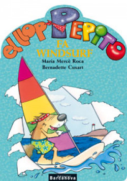 El llop Pepito fa windsurf