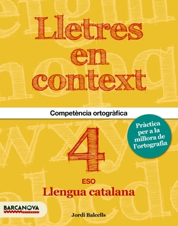 lletres en context 4t eso quadern d'ortografia 2016