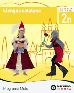 LLENGUA 2N.PRIMARIA. INNOVA. PROGRAMMA MOTS
