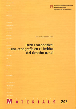 Dudas razonables: una etnografía en el ámbito del derecho penal