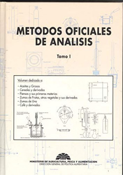 *METODOS OFICIALES DE ANALISIS 1**AGOTADO**