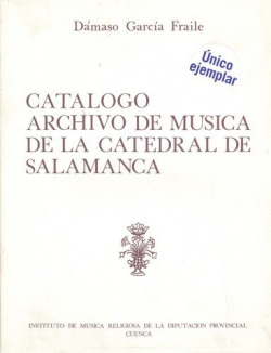 Catálogo archivo de musica de la catedral de salamanca