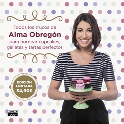 Estuche Alma obregon:hornear cupcakes, galletas y tartas
