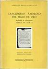Cancionero Amoroso Del Siglo De Oro