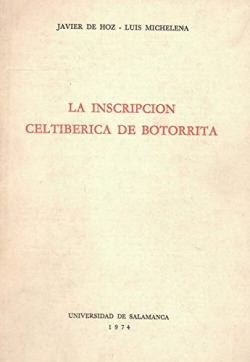 INSCRIPCION CELTIBERICA DE BOTORRITA, LA