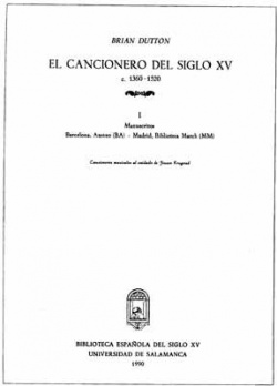 Cancionero del siglo 15