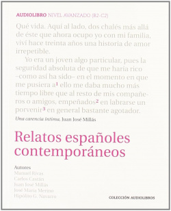 Relatos españoles contemporaneos