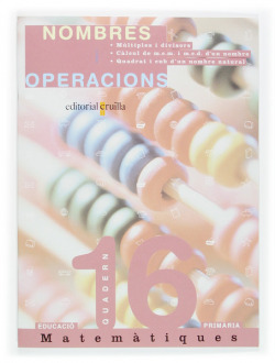 (CAT).16.QUAD.NOMBRES-OPERACIONS(6E PRIM.)(MATEMATIQUES)