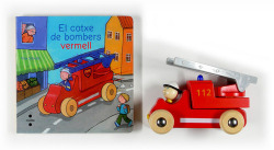 El cotxe de bombers vermell