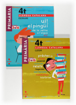 ANT/(CAT).(08).PACK LLENGUA 4T PRIM.(LLEGIR+ESCRIURE)/PRO.3.