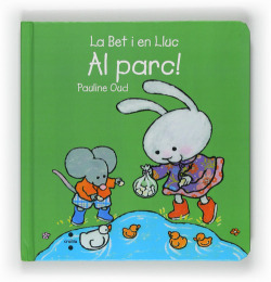 La Bet i en Lluc. Al parc!