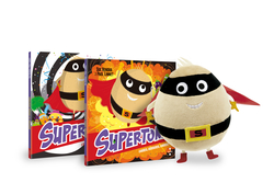 Lot Supertona: "Supertona i el carnaval catastròfic" i "Correu, verdures, correu!" + nino