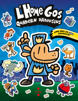 L´home gos:quadern d´adhesius