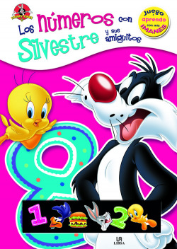 Numeros con silvestre y sus amiguitos imanes