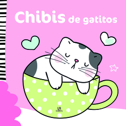 CHIBIS DE GATITOS- LIBRO PARA COLOREAR