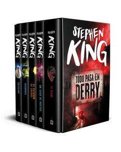 Estuche Todo pasa en Derry (contiene: It Un saco de huesos El cazador de sueños Insomnia 22/11/63)