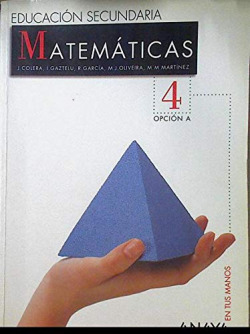 MATEMATICAS 4O.ESO (A).OPCION (AST-CANT-CL)
