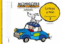 CONSONANTES 2.CUADRICULA (LETRAS Y MAS LETRAS.MONIGOTES