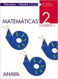 MATEMAT.2º.CUAD.3 (DE PUNTA EN BLANCO) PRIMARIA