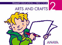 ARTS CRAFTS 2º.PRIM.(PLASTICA INGLES)DE PUNTA EN BL