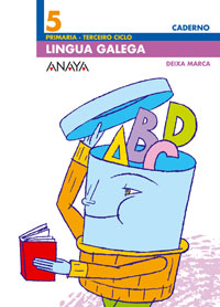 CADERNO LINGUA 5ºPRIM.(DEIXA MARCA)*GALEGO*