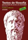 TEXTOS FILOSOFIA (CASTILLA-MANCHA) ACCESO UNIVERSIDAD