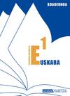 Euskara 1. Koadernoa
