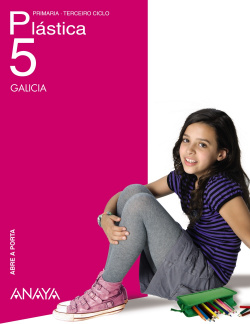 PLASTICA 5ºPRIM.(ABRE A PORTA)*EN GALEGO*